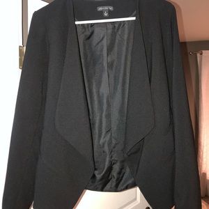 Black office blazer